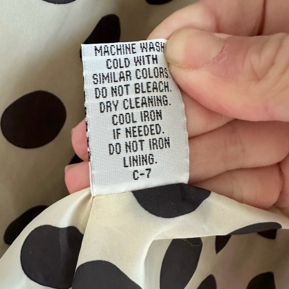 Tulle Ivory Wool Pea Coat - Picture 8 of 8